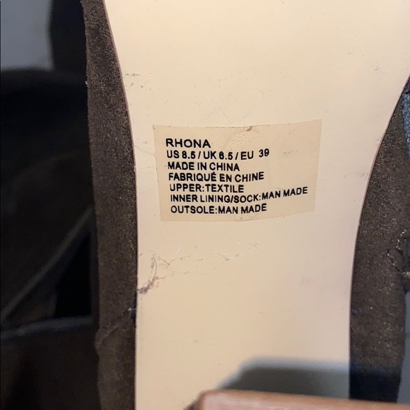 Olive Green thigh high boots - Picture 6 of 6